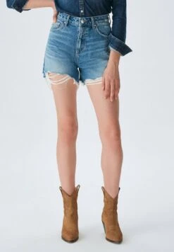 Nouvelles Arrivées 5 LTB Jadey Vintage Sea Wash - Short En Jean - Mid Blue