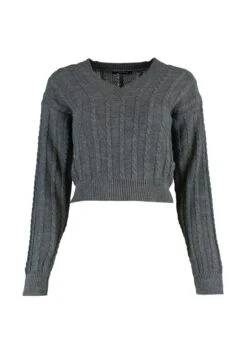 Trendyol Pullover - Gray 15 Trendyol Pullover - Gray -Next Soldes e90cd56571f54cfeadaad76f69b9e794