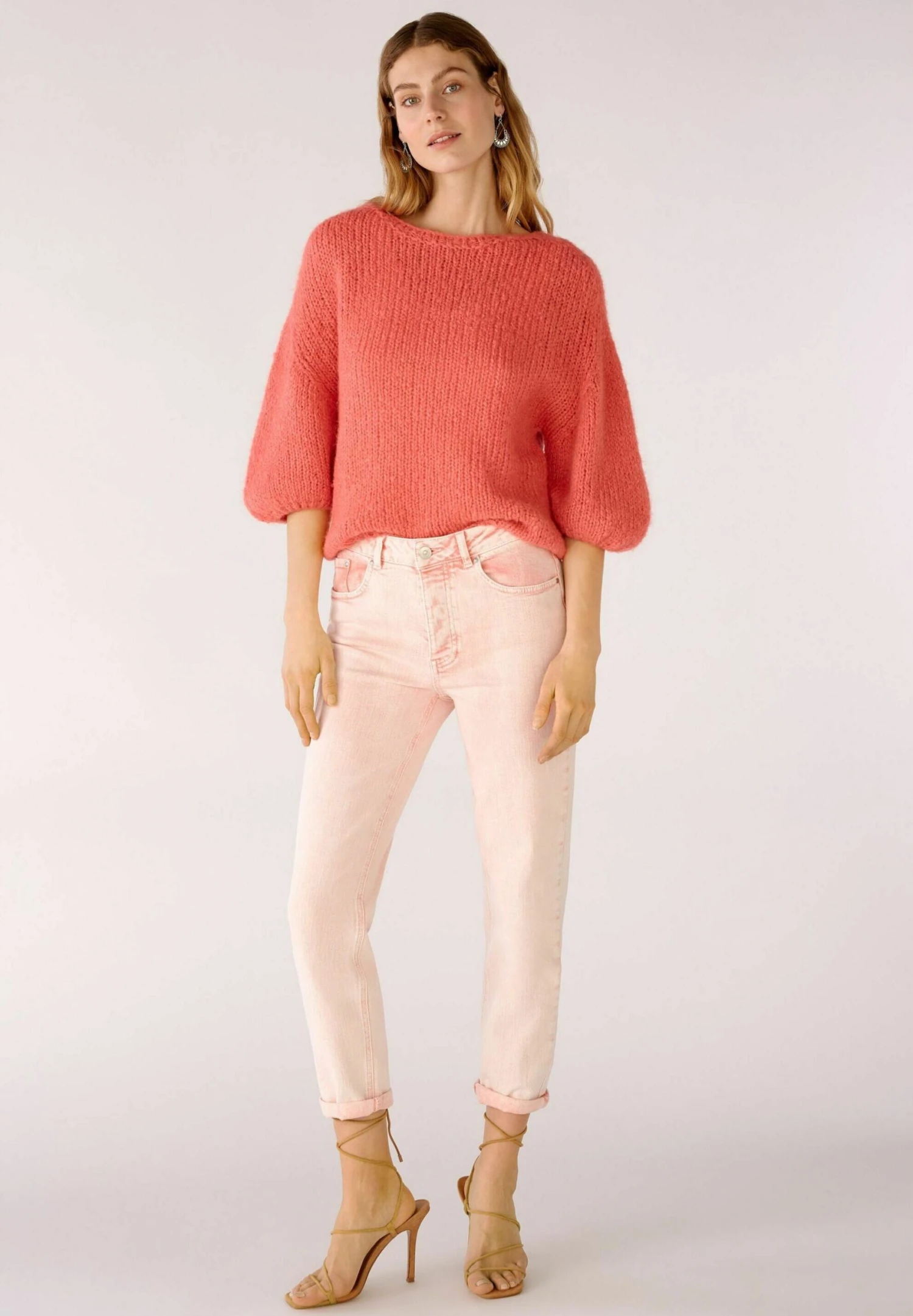 Oui Jean Slim - Rose Orange 4 Oui Jean Slim - Rose Orange – Image 2