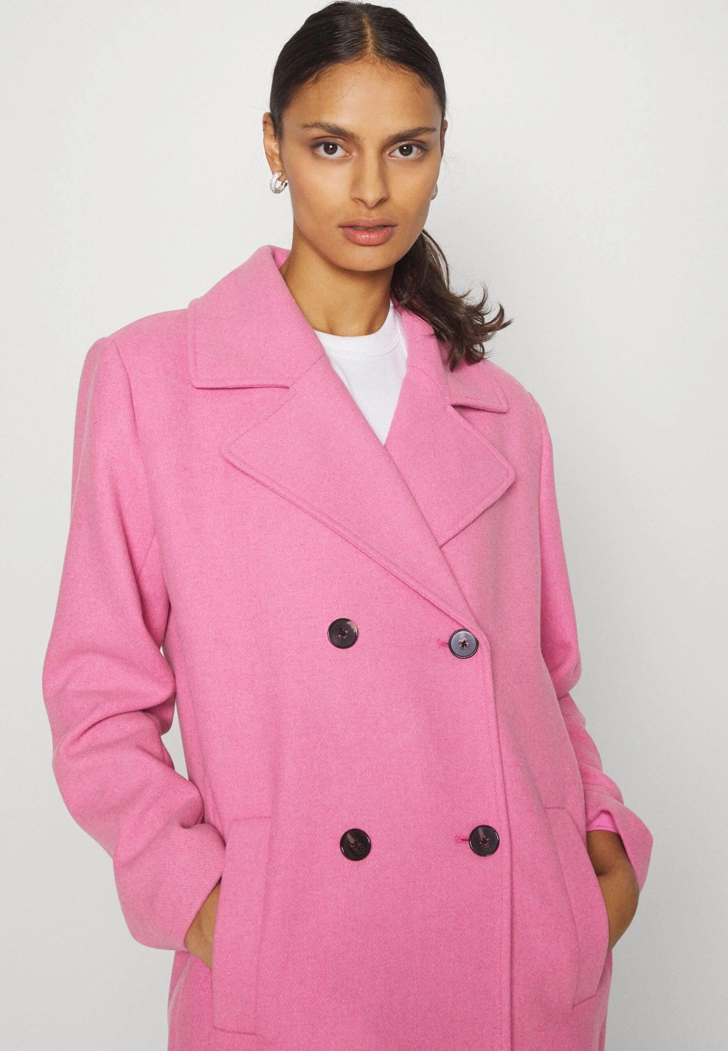 Modström Beca Coat - Manteau Classique - Cosmos Pink 7 Modström Beca Coat - Manteau Classique - Cosmos Pink – Image 5