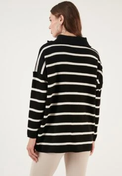 LELA Pullover - Black/Light Stone 10 LELA Pullover - Black/Light Stone -Next Soldes ecb1d952ff7d484c8b1eddf4db1ccdfd