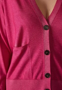 Ultrafine - Gilet - Rosa Garment Dyed Fuchsia -Next Soldes ed5dbc70ce0a4e409b51fc8fd8154618