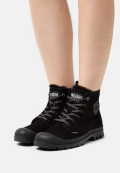 Nouvelles Arrivées 3 Palladium Pampa Hi Zip - Bottines À Lacets - Black