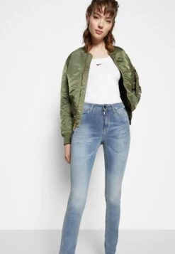 Replay Newluz Hyperflex Bio - Jeans Skinny - Medium Blue -Next Soldes ef8ddd98fe834793b9e4579fd7d13710