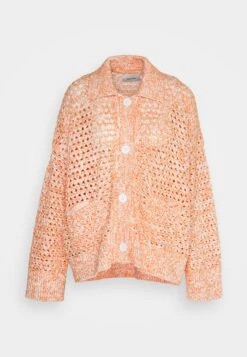 Holzweiler Tired Crochet - Gilet - Orange Mix -Next Soldes f1f47ec029224aa68c2fbc45ada05e3e