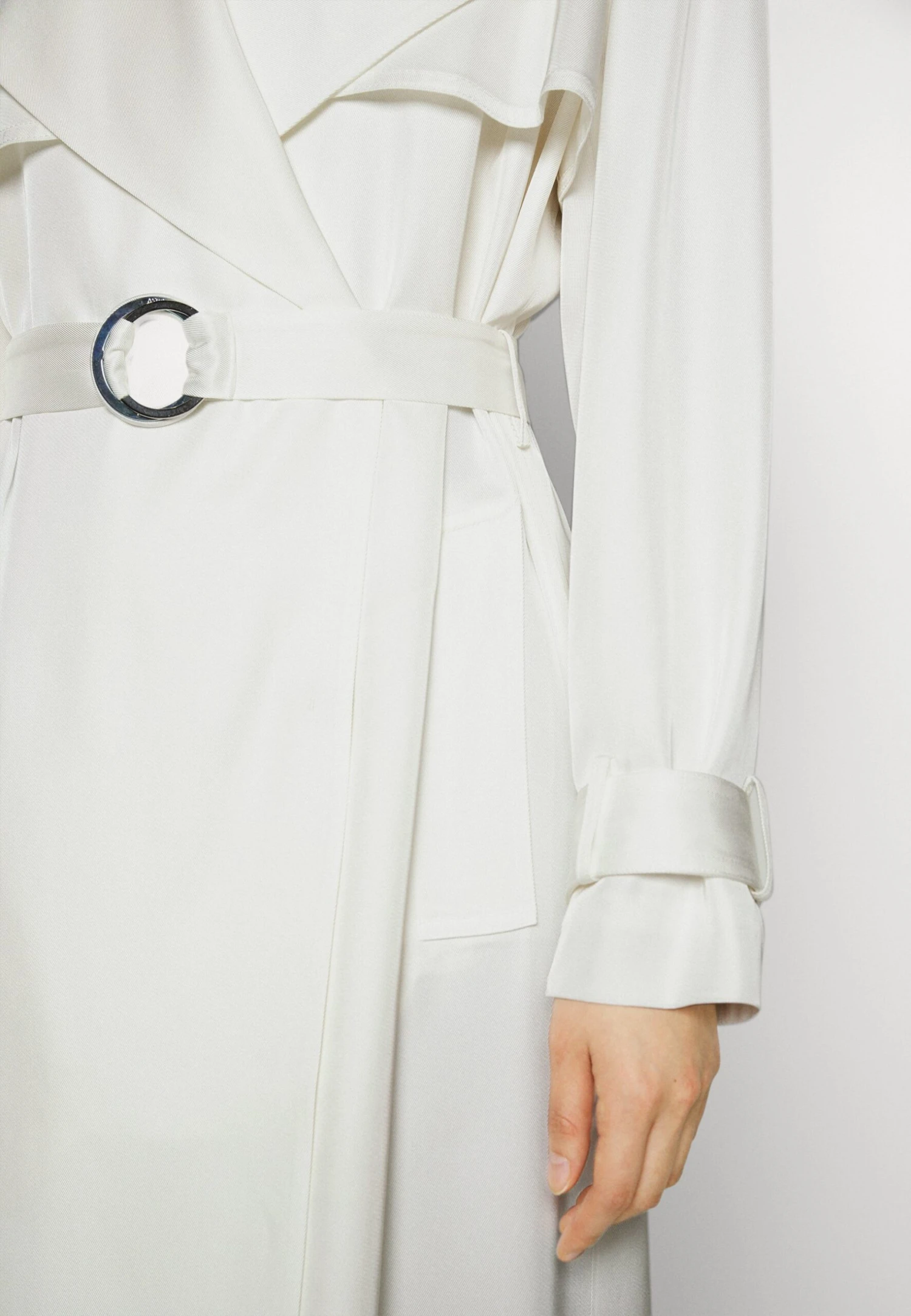 Boss Calissi Satin - Trench - Open White 8 Boss Calissi Satin - Trench - Open White – Image 6
