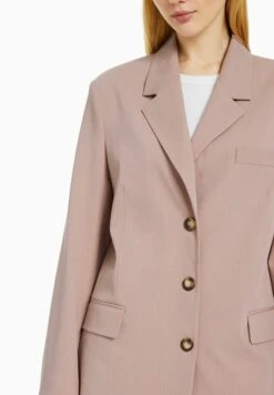 BERSHKA Tailored With Buttons - Manteau Court - Pink -Next Soldes f4dc3fd4d52c4ef3b15524ce41bbd3da