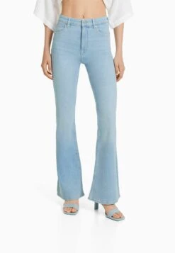 BERSHKA Jean Bootcut - Light Blue