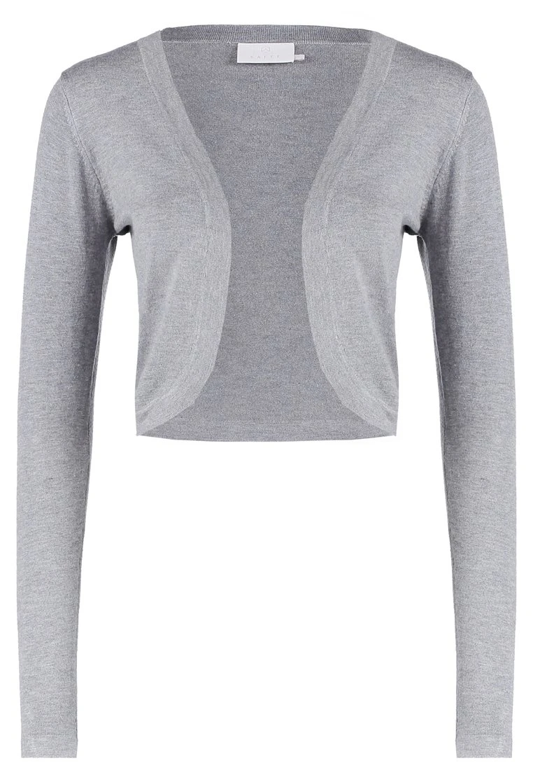 Kaffe Astrid Bolero - Gilet - Grey Melange 7 Kaffe Astrid Bolero - Gilet - Grey Melange – Image 5