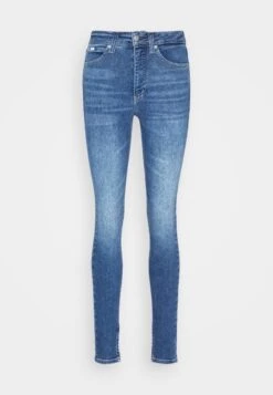 Calvin Klein Jeans High Rise Super Skinny Ankle - Jeans Skinny - Denim Dark 12 Calvin Klein Jeans High Rise Super Skinny Ankle - Jeans Skinny - Denim Dark -Next Soldes f5aea8a6f5654806b3b80d0d94d5fc09
