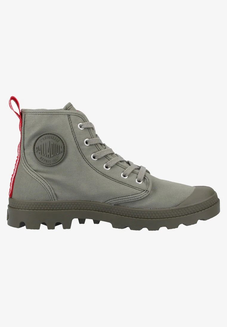 Palladium Pampa Hi Dare Unisex - Bottines À Lacets - Olive 9 Palladium Pampa Hi Dare Unisex - Bottines À Lacets - Olive – Image 7