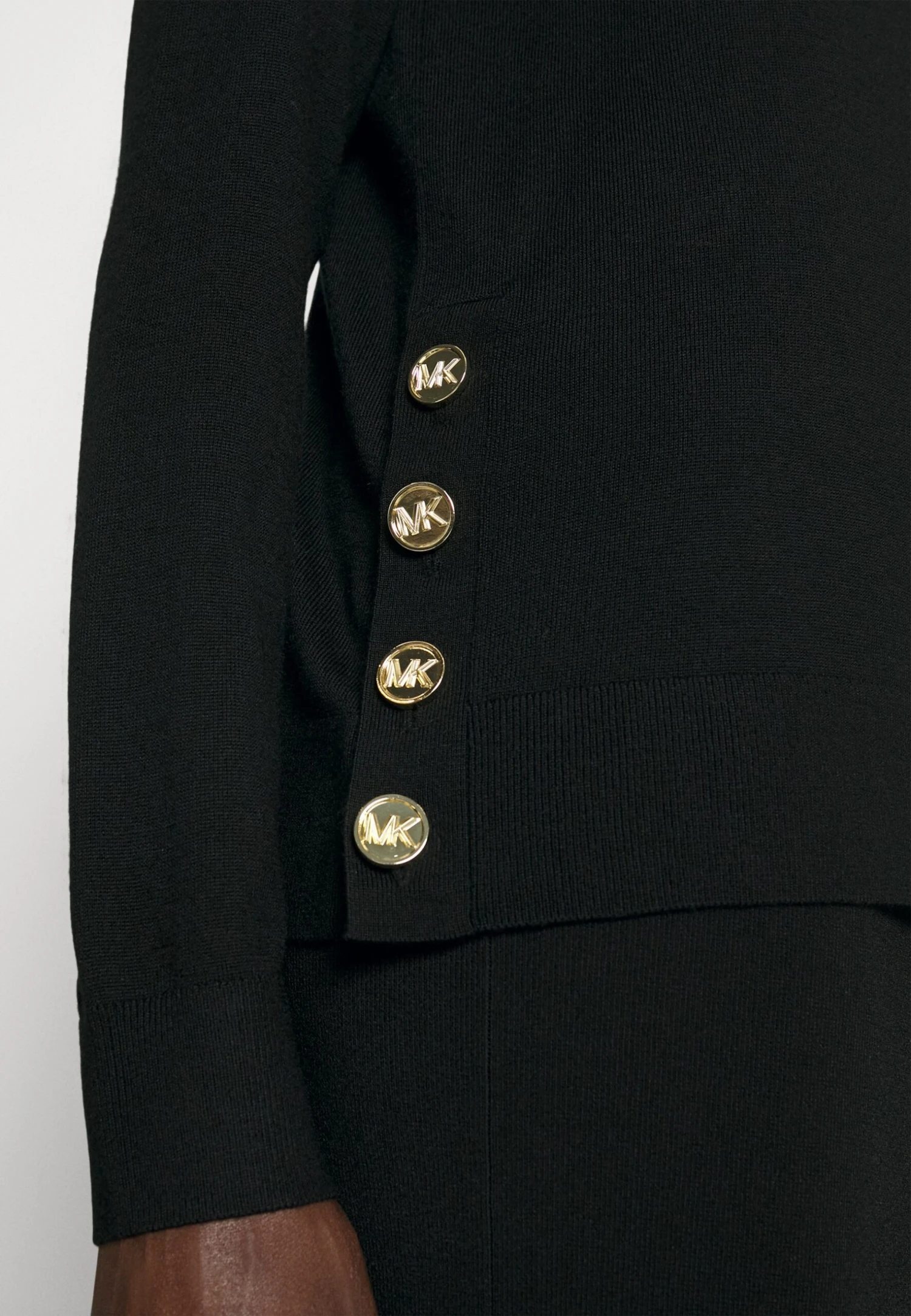 MICHAEL Michael Kors Merino - Pullover - Black 10 MICHAEL Michael Kors Merino - Pullover - Black – Image 8