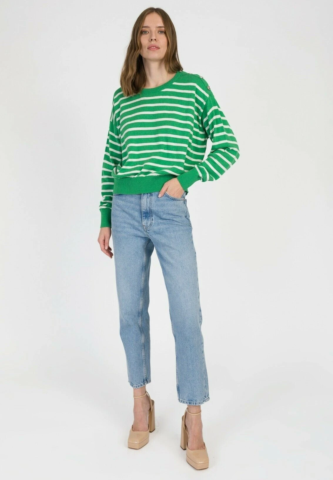 Vanya Buttoned Sailor - Pullover - Prairie 3 Vanya Buttoned Sailor - Pullover - Prairie