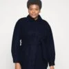 Vero Moda Curve Vmvince Jacket - Manteau Classique - Navy Blazer/Solid
